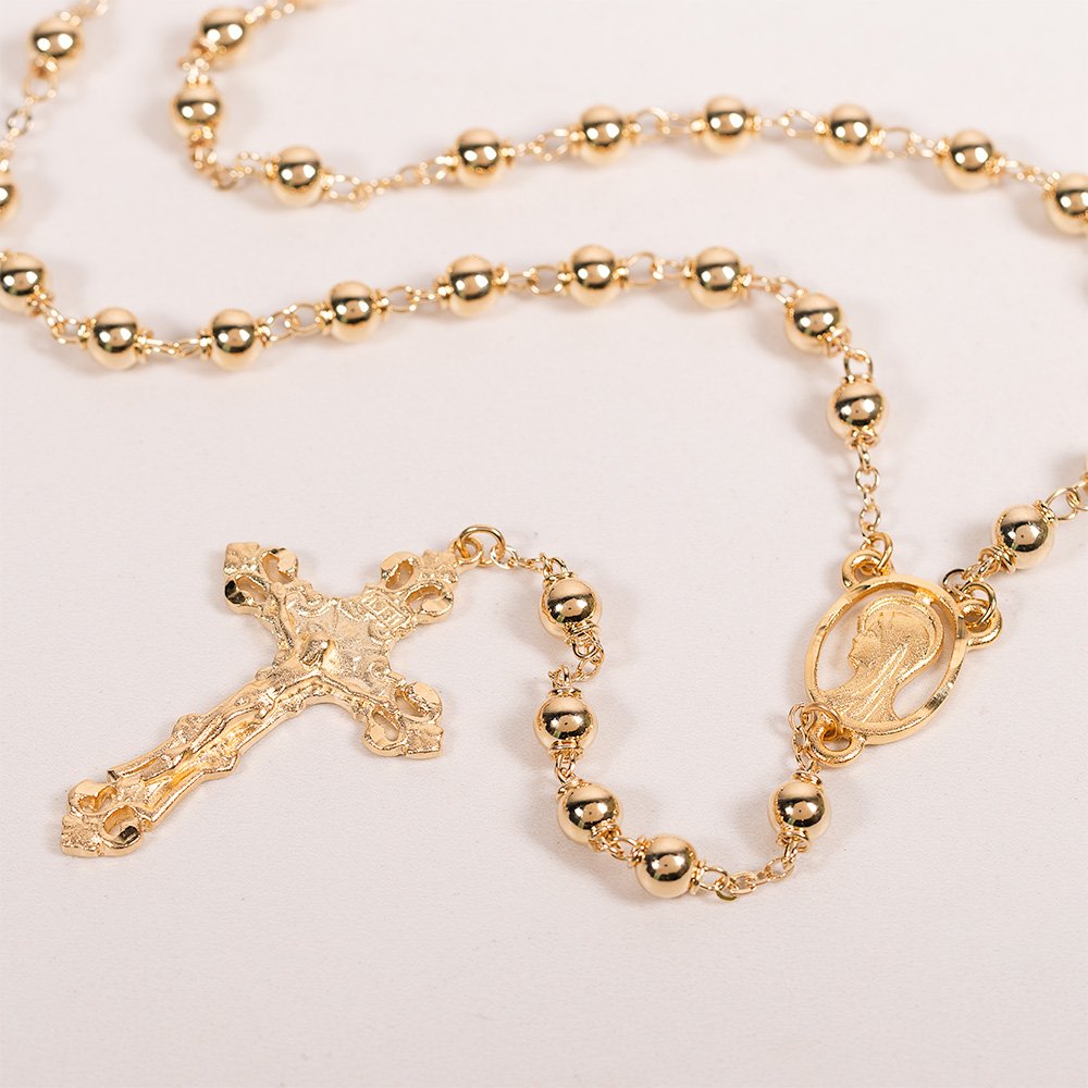 Ornate Gold Plated Rosary