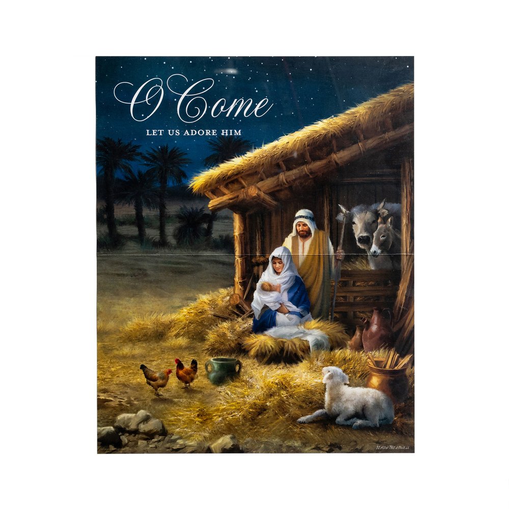 O Come Let Us Adore Him 1000 Piece Puzzle