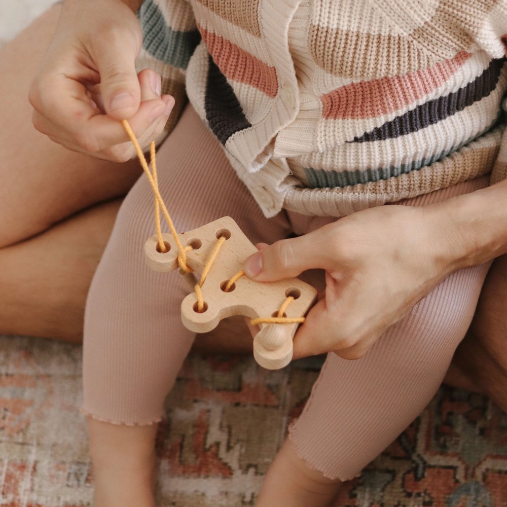Trinity Wooden Lacing Toy Set
