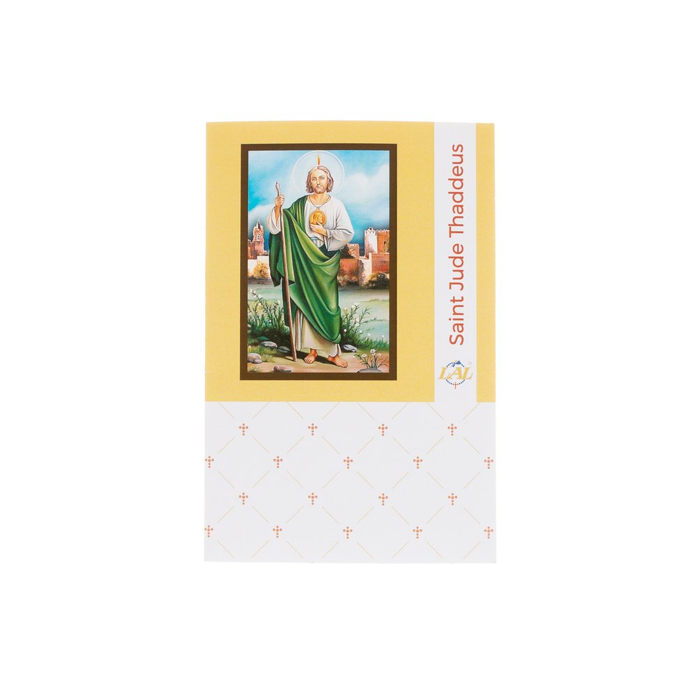Italian St. Jude Chaplet with Prayer Leaflet