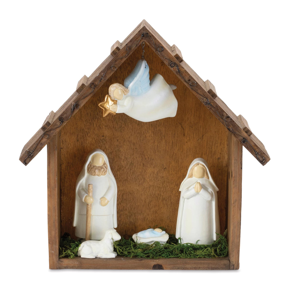 Simple Nativity Scene - 6 Pieces