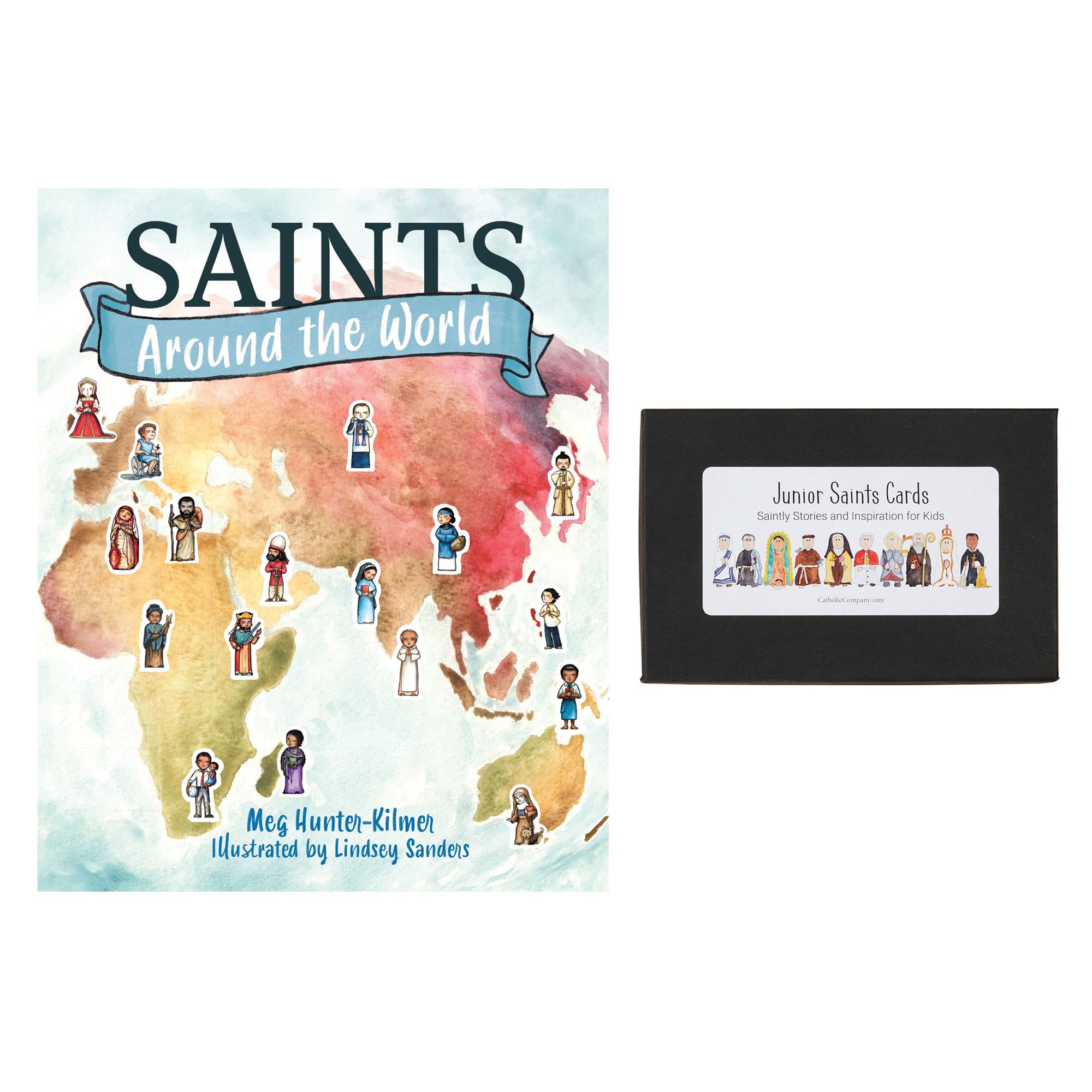 Saints Around the World & Junior Saints Card Pack (2 Gift Set)