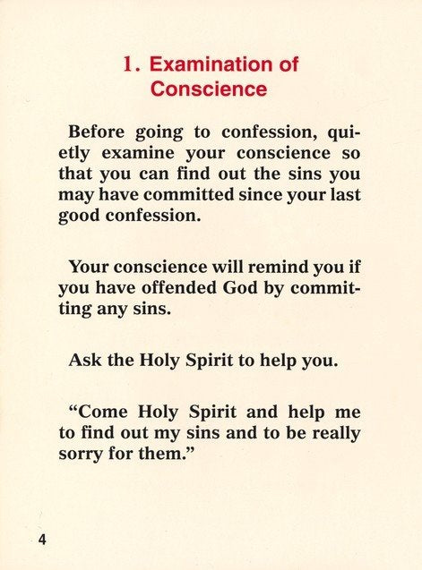 Going to Confession
