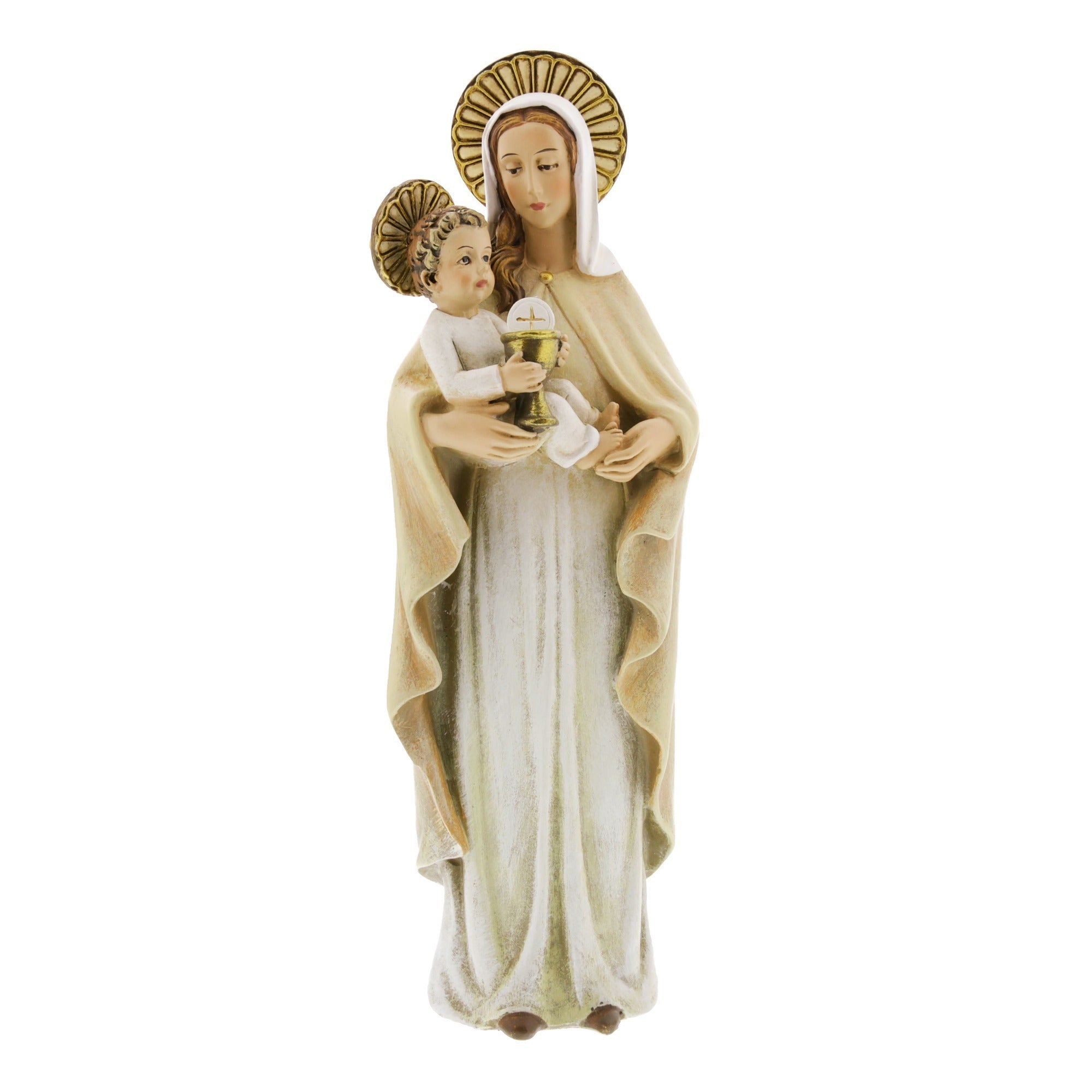 Our Lady of the Blessed Sacrament Statue - 8"