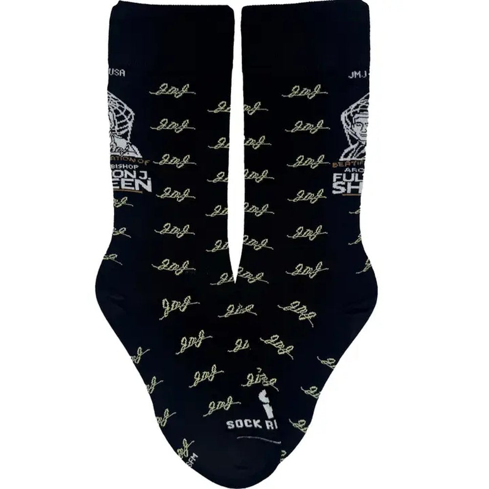 Beatification of Fulton Sheen JMJ Adult Socks