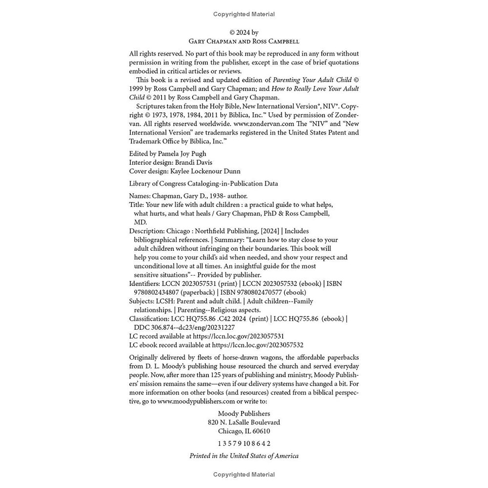 Your New Life with Adult Children: A Practical Guide for What Helps, What Hurts, and What Heals