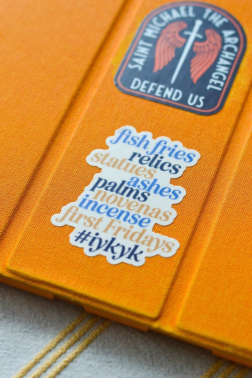 Only Catholic Stuff Vinyl Sticker