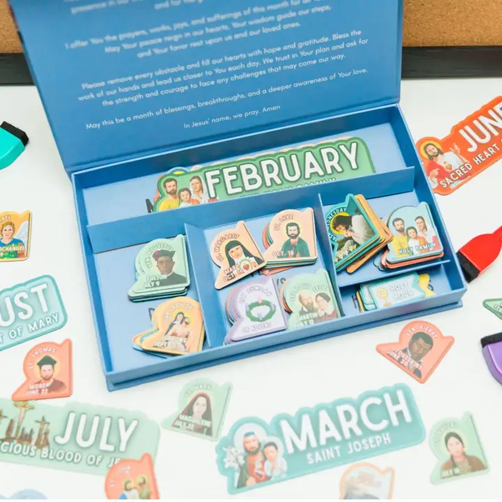 Catholic Calendar Magnets for the Home or Classroom