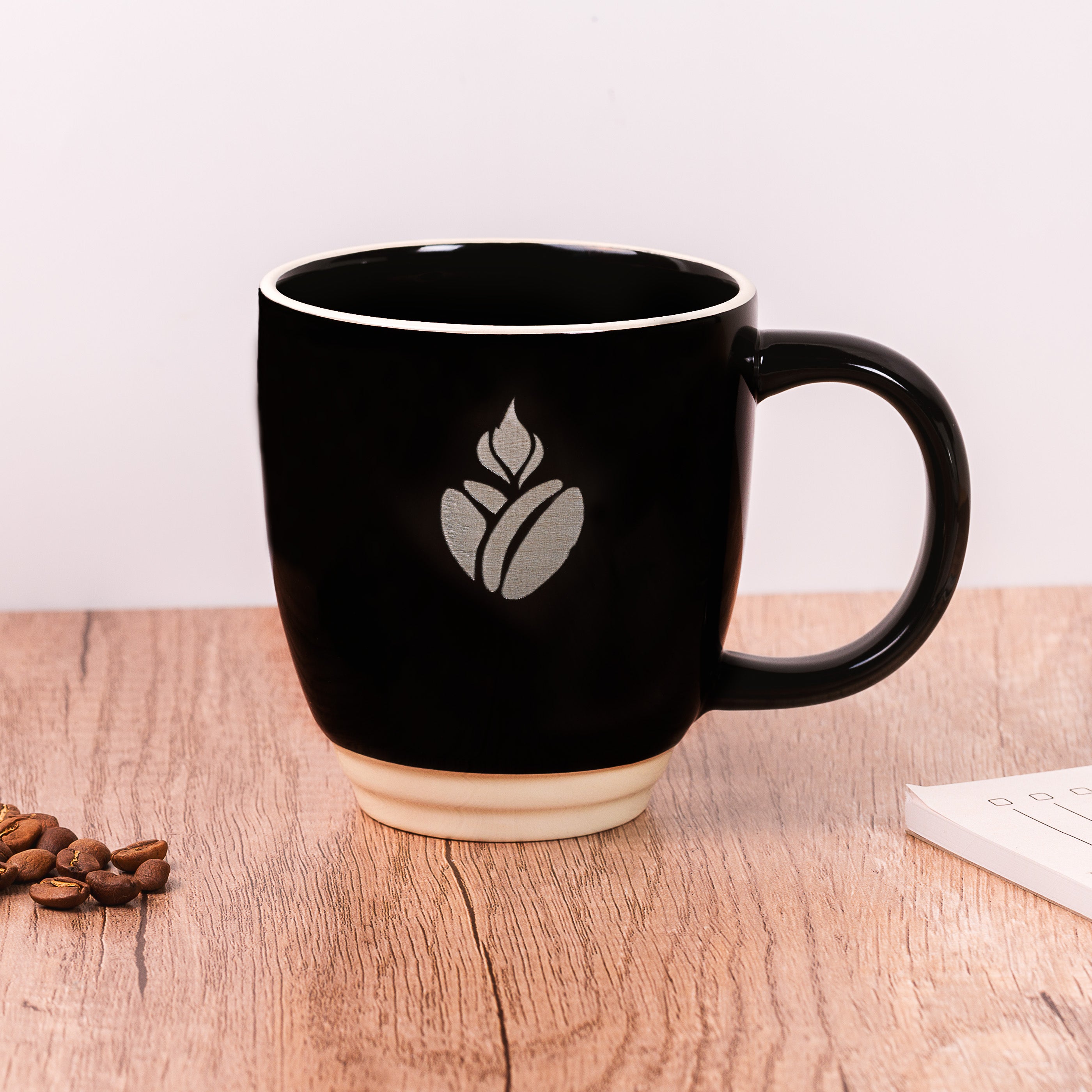 Catholic Coffee Black Logo Mug