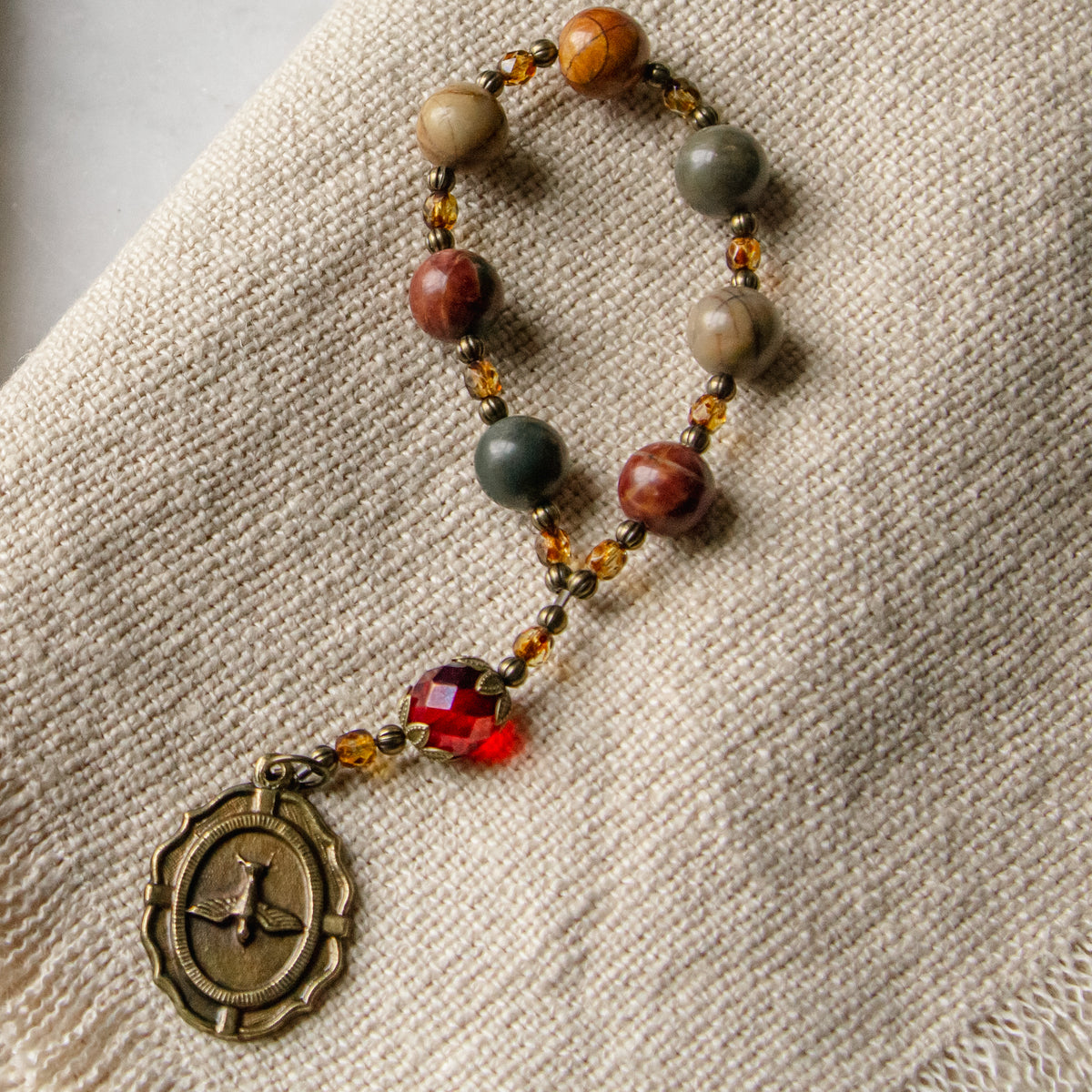 Seven Gifts of the Holy Spirit Gemstone Chaplet | The Catholic Company®