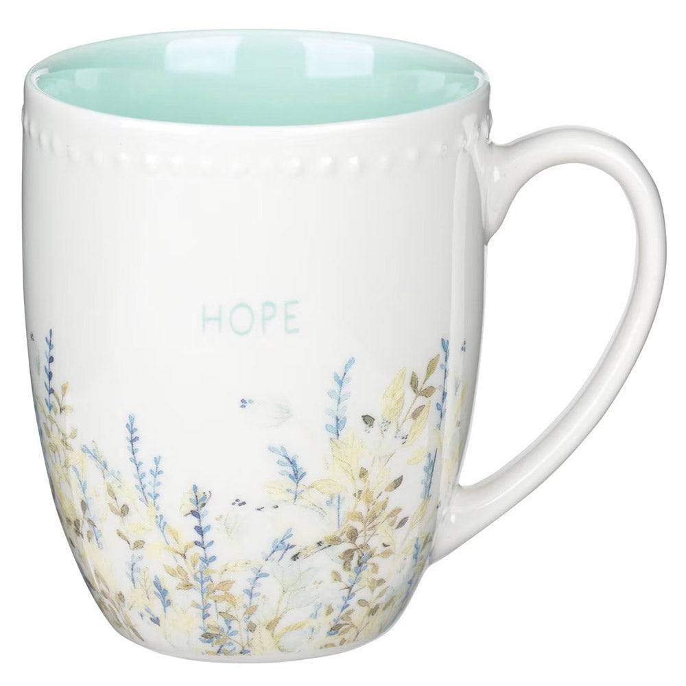 Faith Hope & Love Petite Floral Mugs - Set of 3