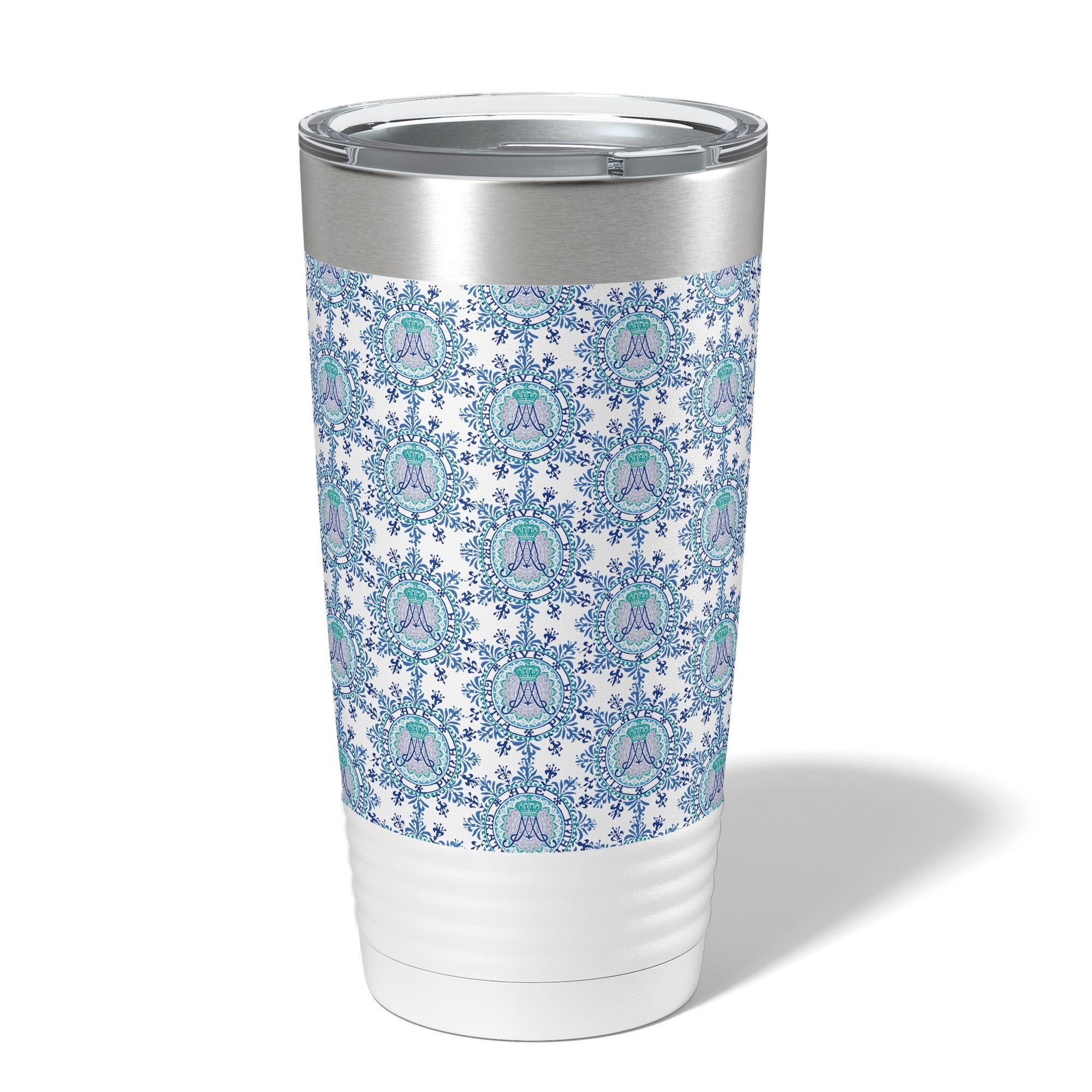 Ave Maria White Insulated 20oz Tumbler