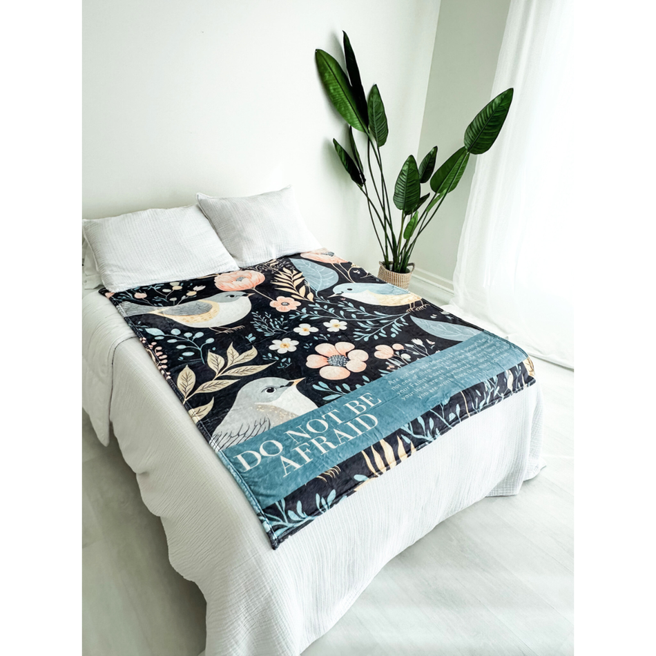 Sparrow Throw Blanket - 50" x 60"
