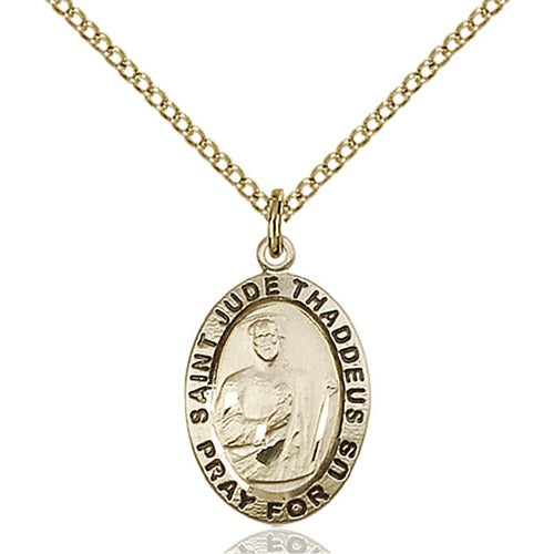 14kt Gold Filled St. Jude Pendant - 2508301