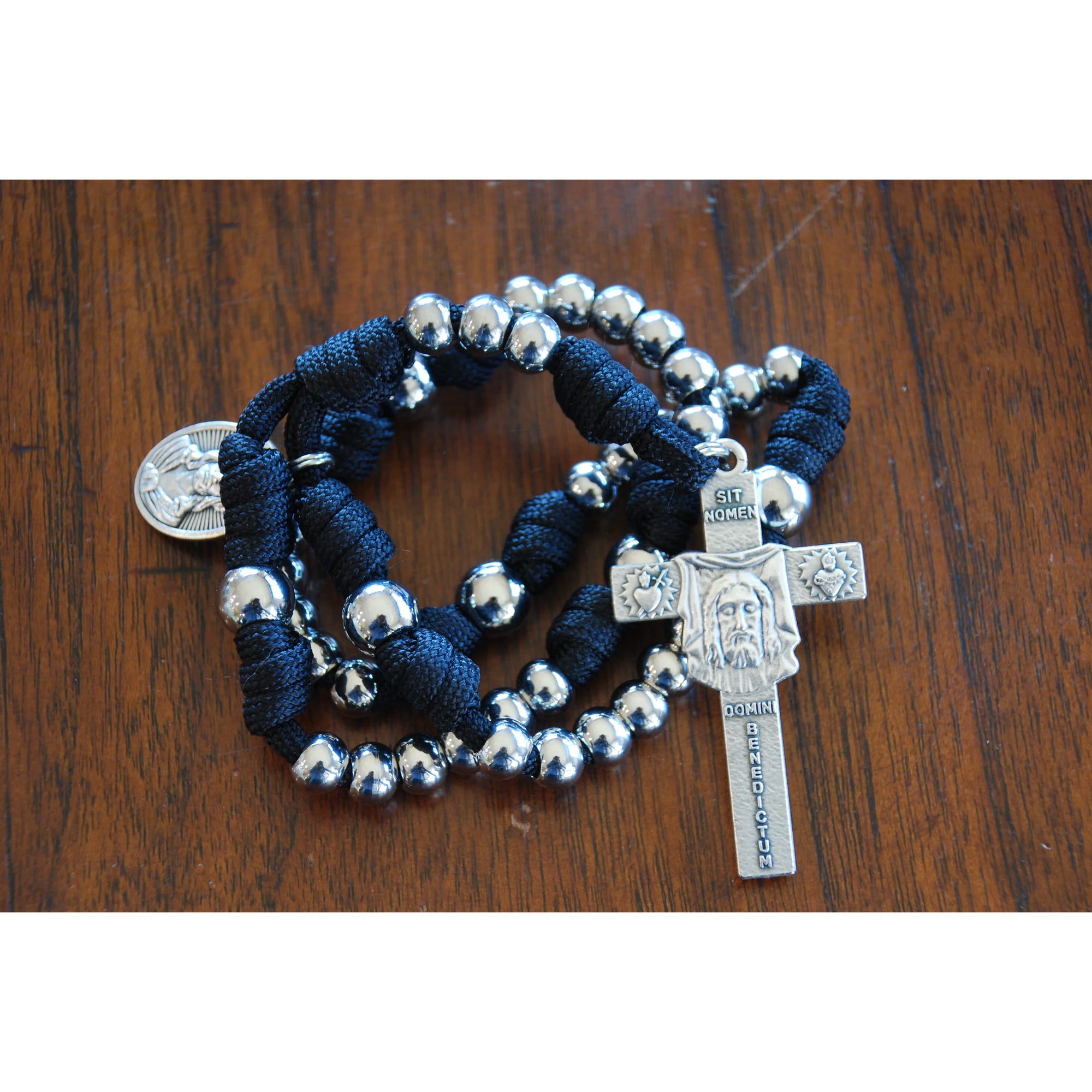 Navy Paracord Holy Face Chaplet