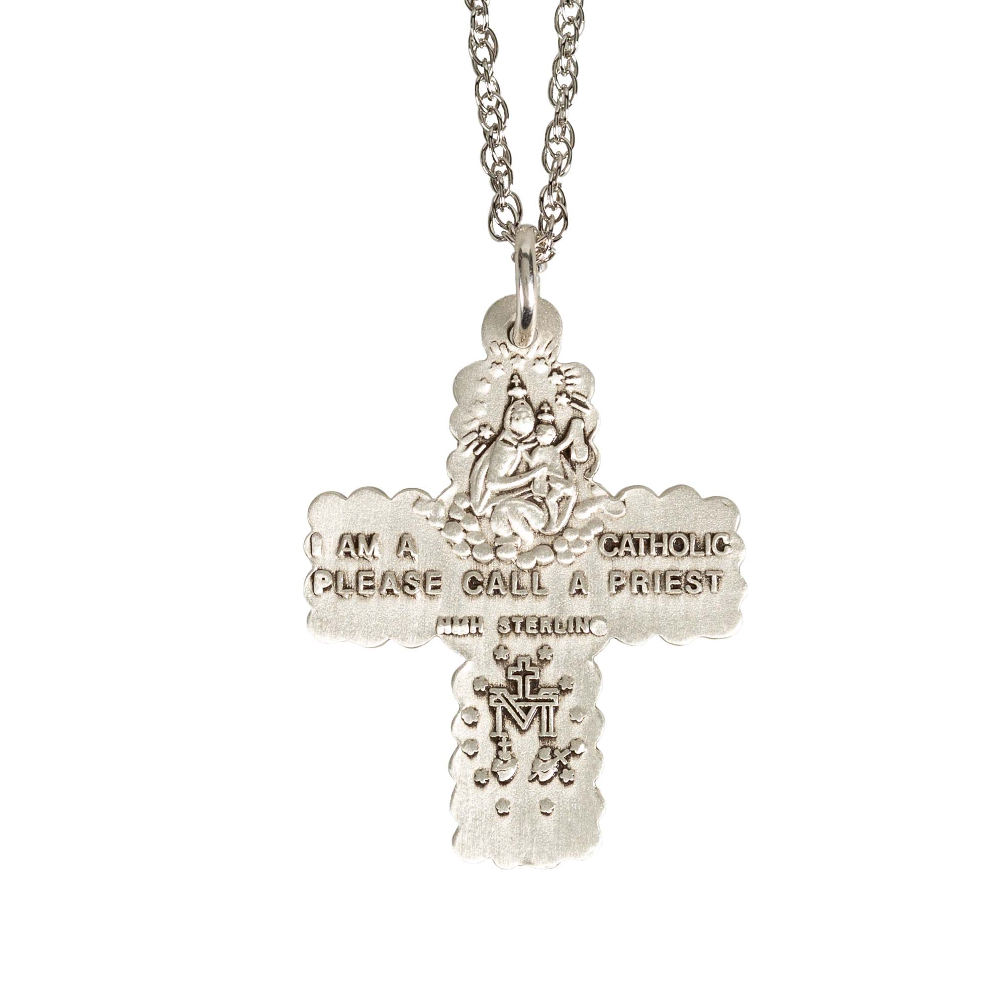 Archive Collection 4-Way Cross Medal Necklace