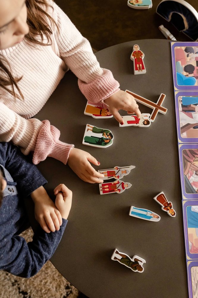 Stations of the Cross Pray & Play Set - By Saintly Heart™ & Brother Francis™