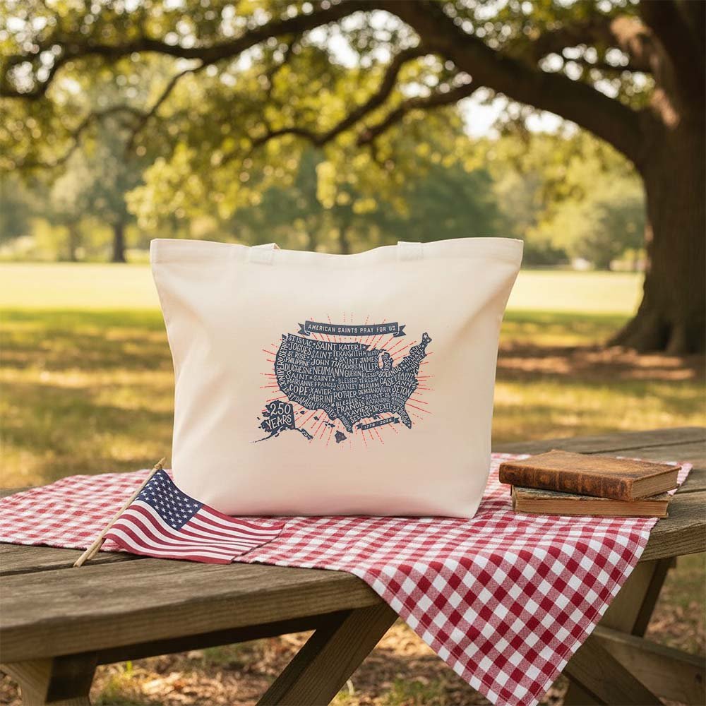 American Saints 250th Commemorative Canvas Tote