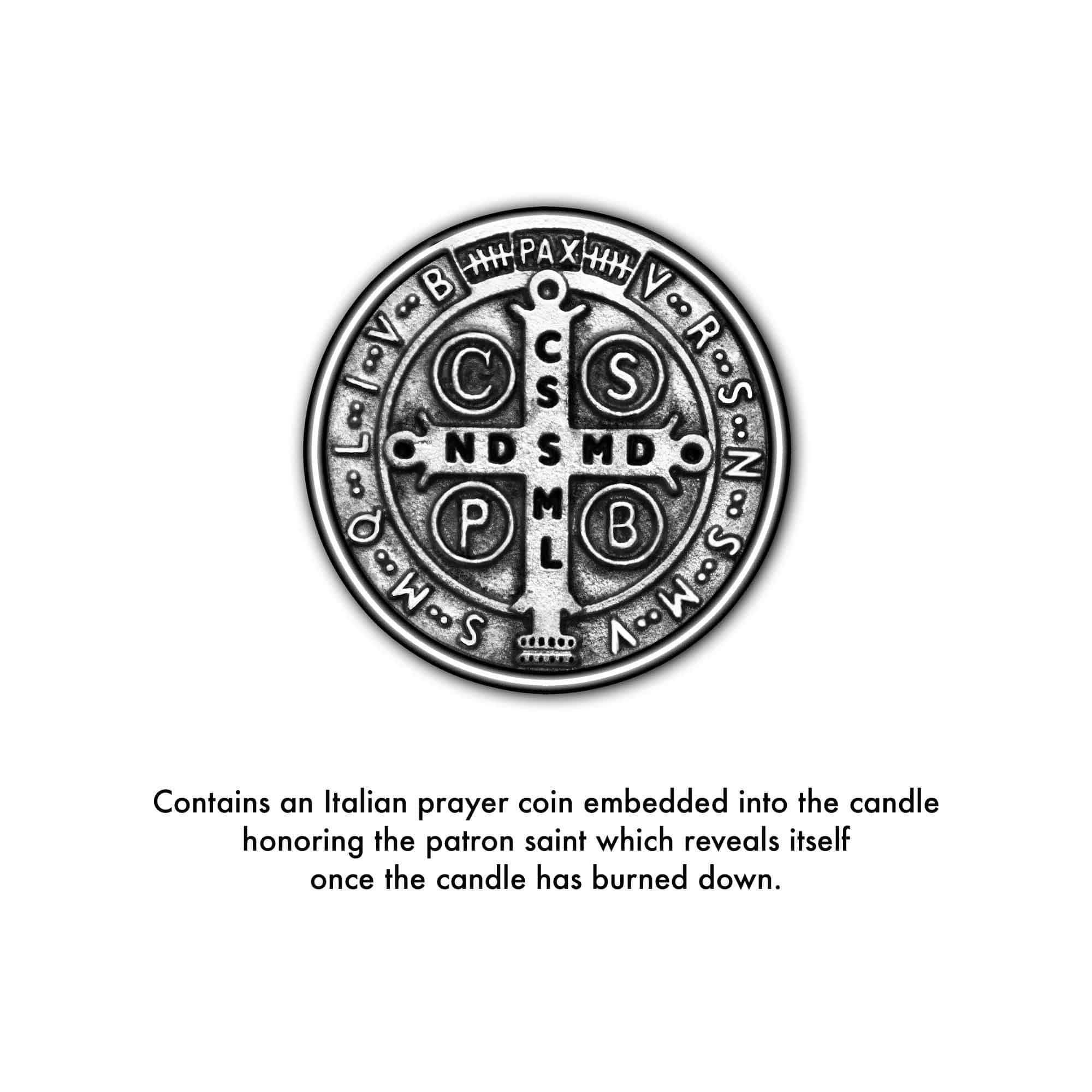 St. Benedict Peace & Protection Deluxe Scented Candle