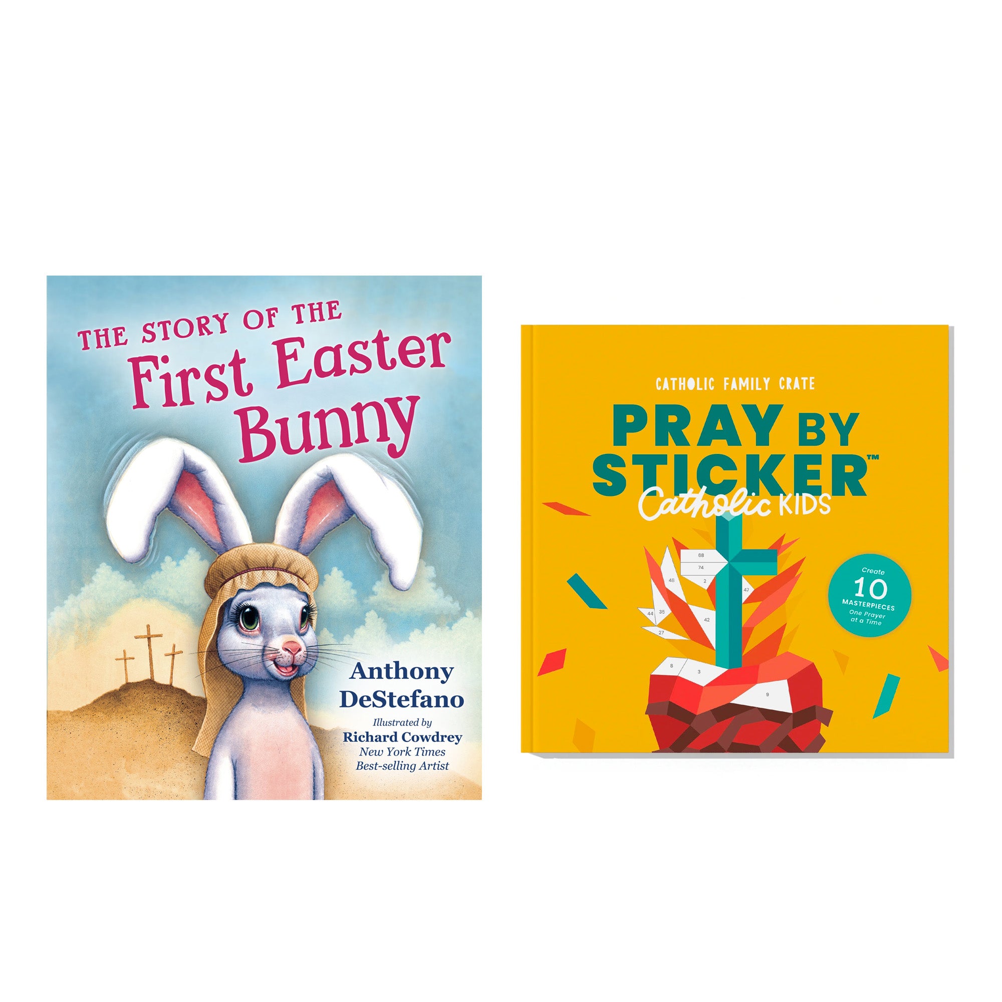 The Story of the First Easter Bunny Book & Pray By Sticker Book (Gift Set)