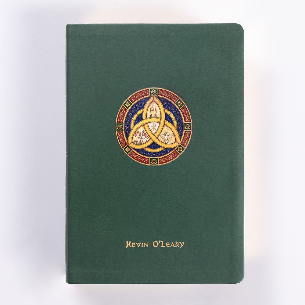 Personalized Illuminated Trinity Knot Bible
