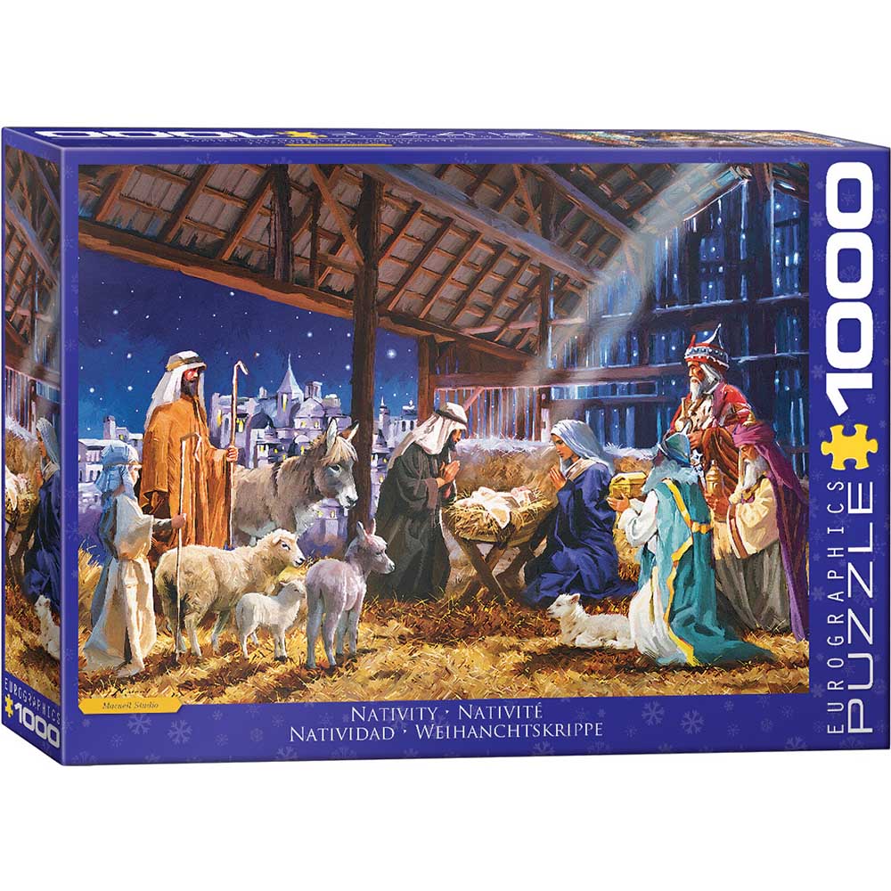 Presenting the Gifts Nativity Puzzle - 1000 Pieces