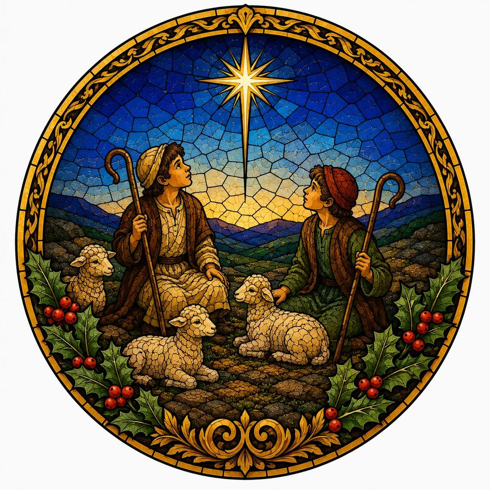 Christmas Blessings Catholic Olive Oil Mini Quad Gift Set