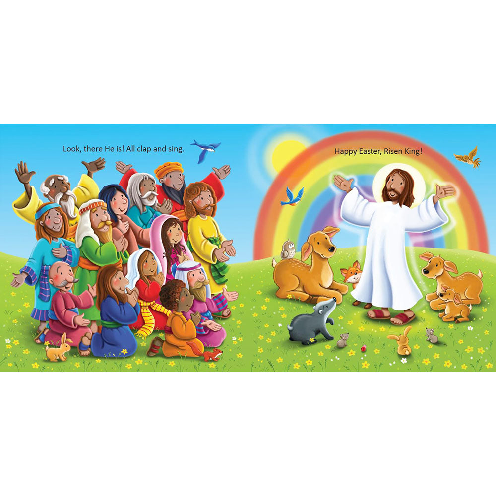 Happy Easter Risen King! An Early Learning Board Book of Colors