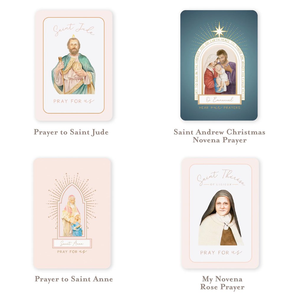 Popular Novenas Prayer Card Bundle (12 Cards)