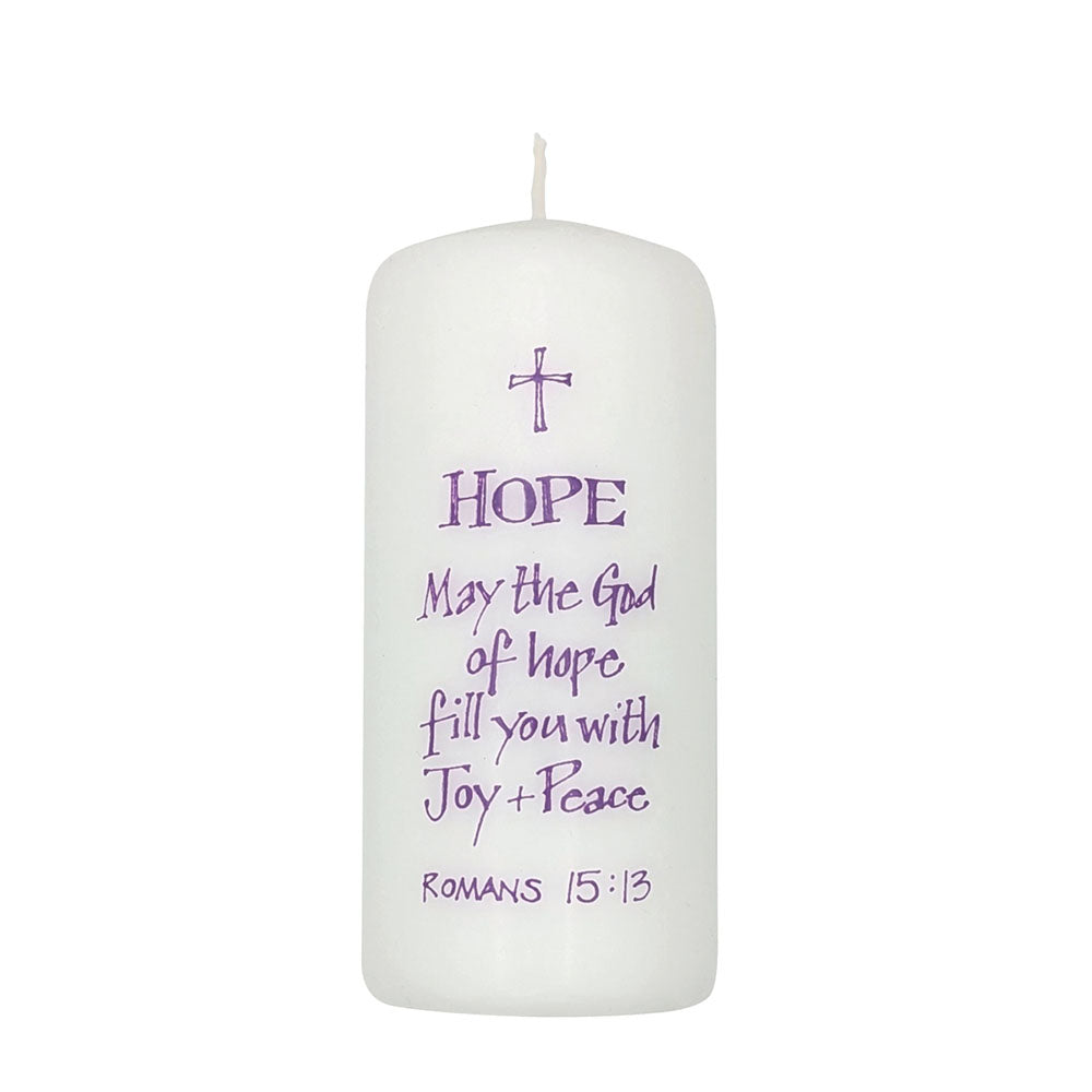 Hope Pillar Candle