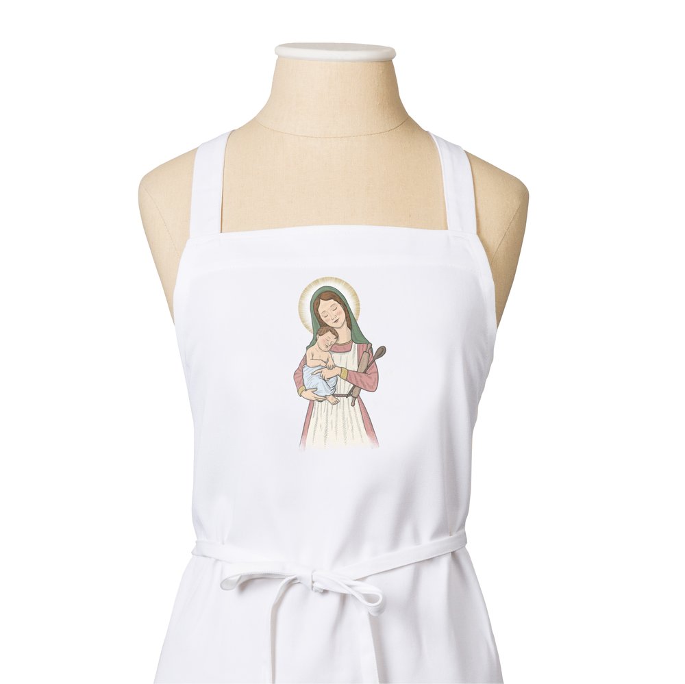 Kitchen Madonna & Child Apron