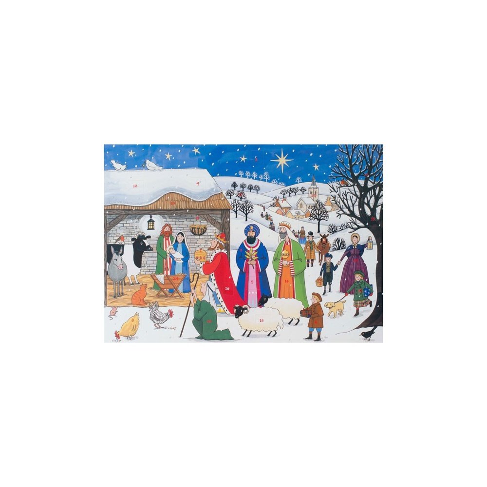 Jesus is Born - Visitors Gather Advent Calendar