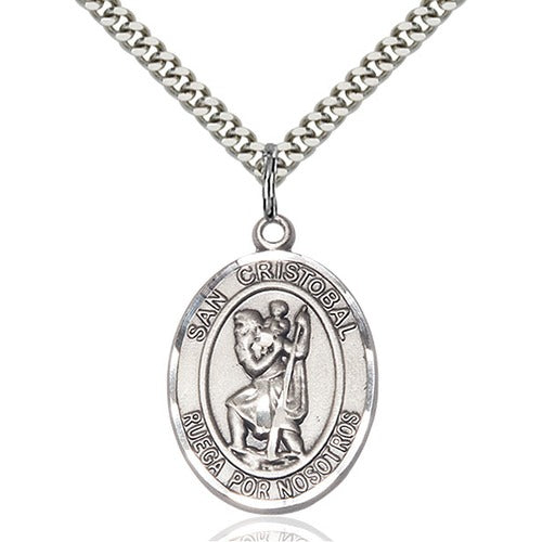 Sterling Silver San Cristobal Pendant