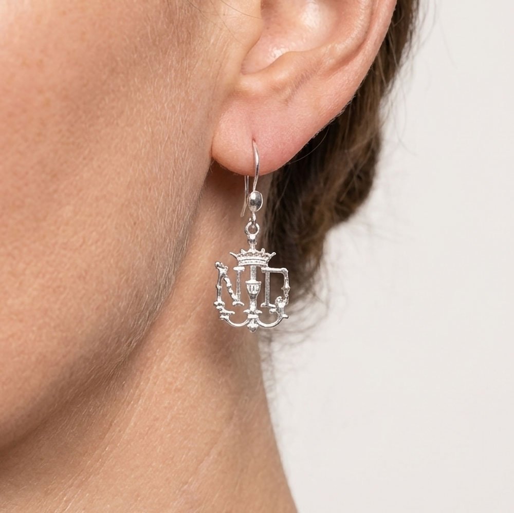 Sterling Silver Notre Dame Earrings