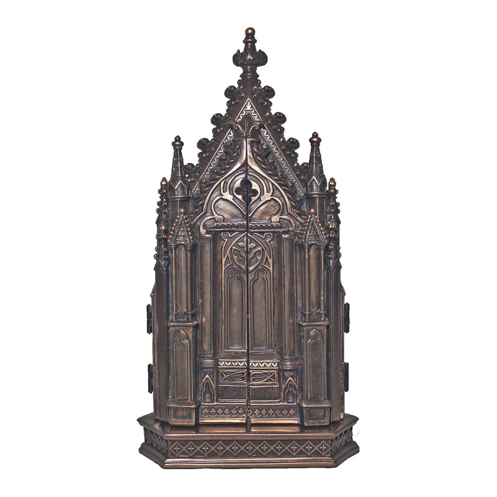 Bronzed Passion of Christ Triptych - 8"