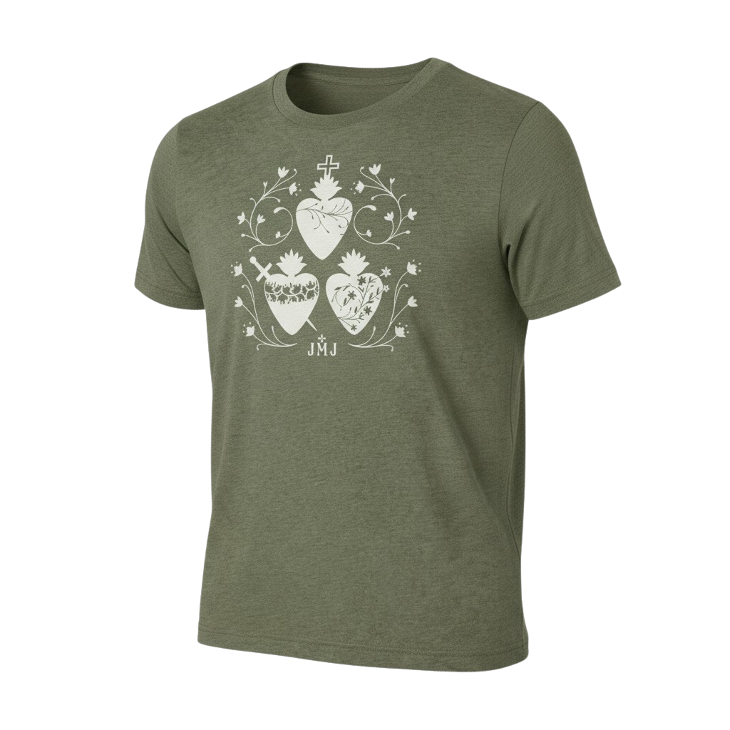 JMJ Three Hearts T-Shirt