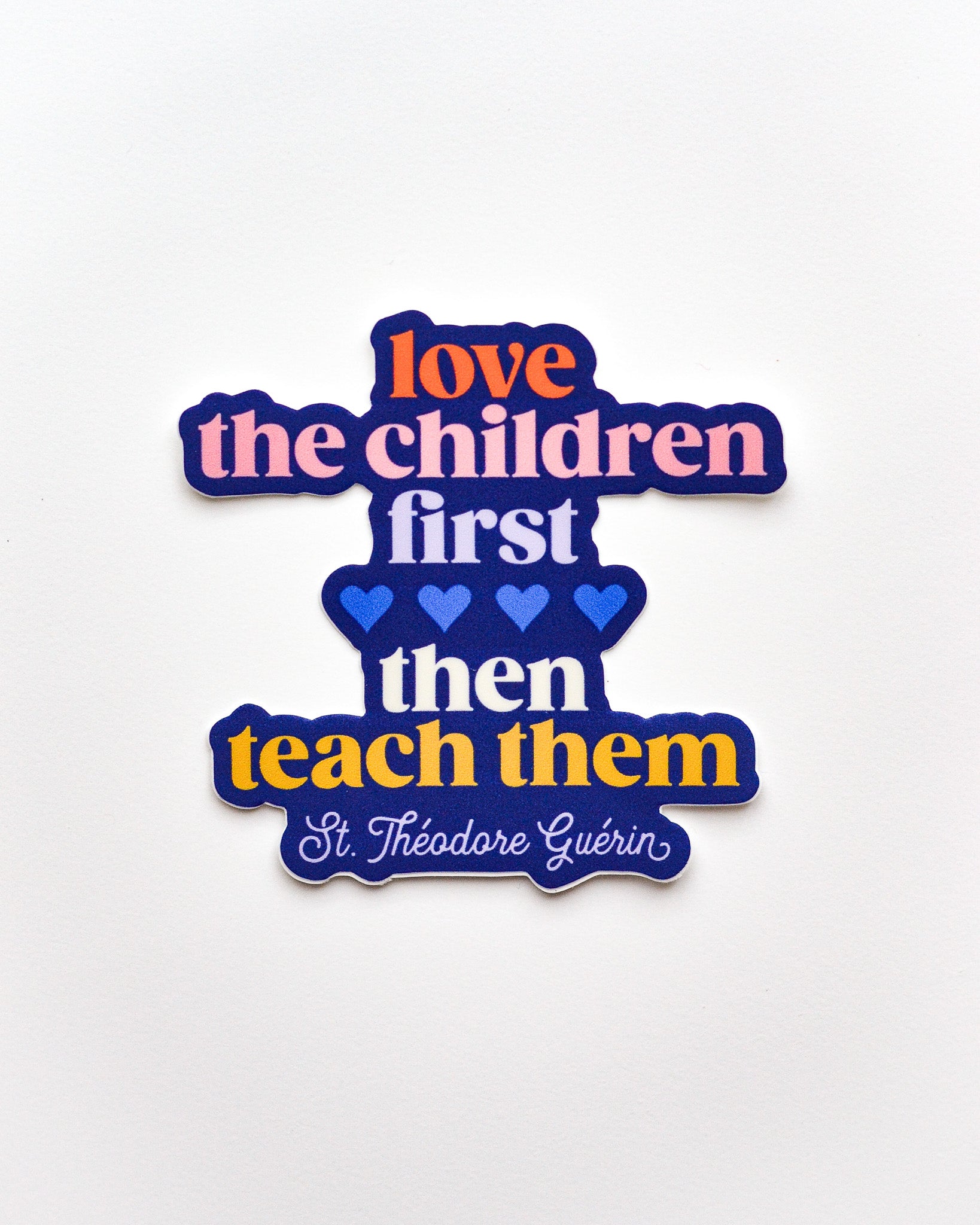 St. Théodore Guérin Vinyl Sticker