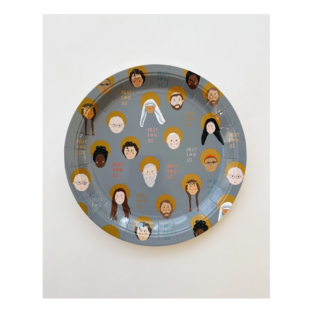 Be A Heart All Saints Party Plates & Cups Set - (8 of Each)