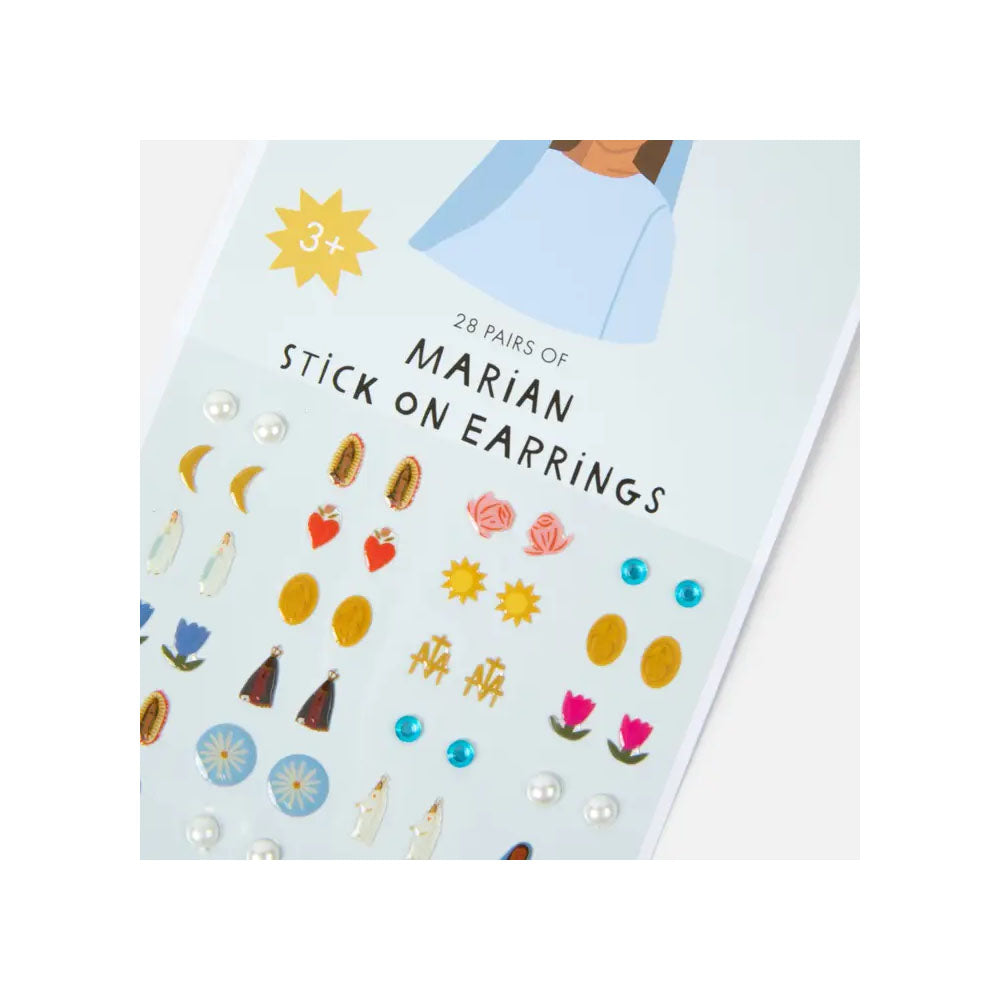 Be A Heart Girls Marian Stick On Earrings - 28 Pairs