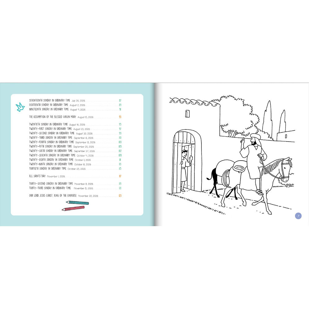 My Sunday Gospel Coloring Book 2026