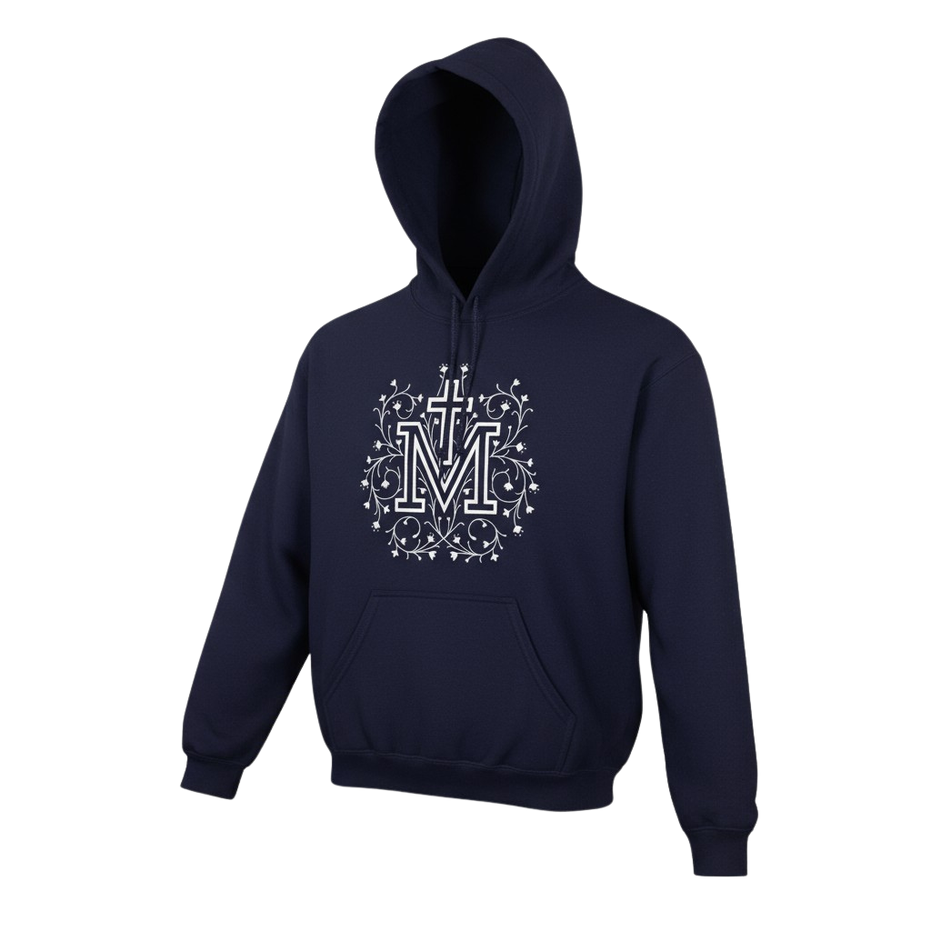 Totus Tuus Marian Cross Hoodie