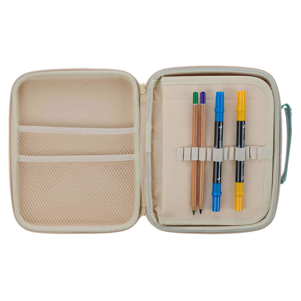 Be Still Teal Hard Shell Bible Case