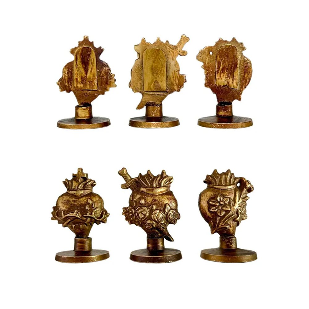 Hearts of the Holy Family Set of 3 Prayer Card or Photo Holders