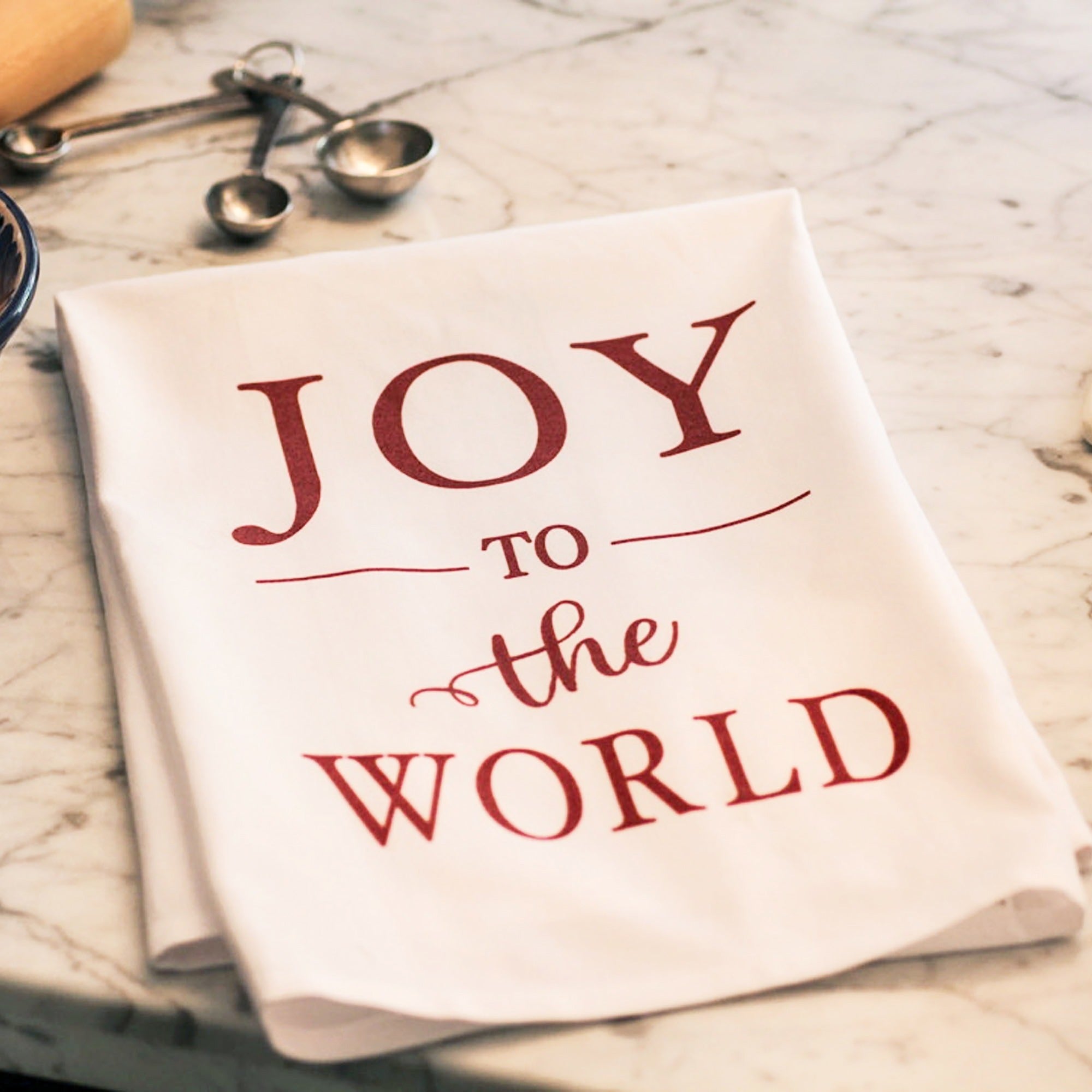 Joy to the World Dish Towel