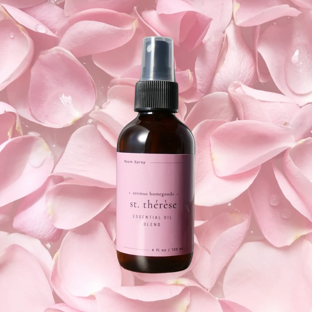 St. Therese Rose Essential Oil Room & Linen Spray