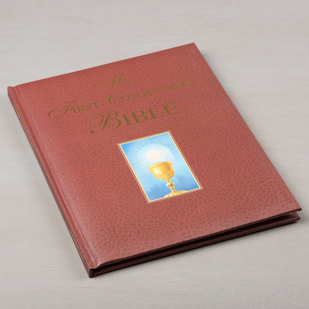 My First Communion Bible - Brown