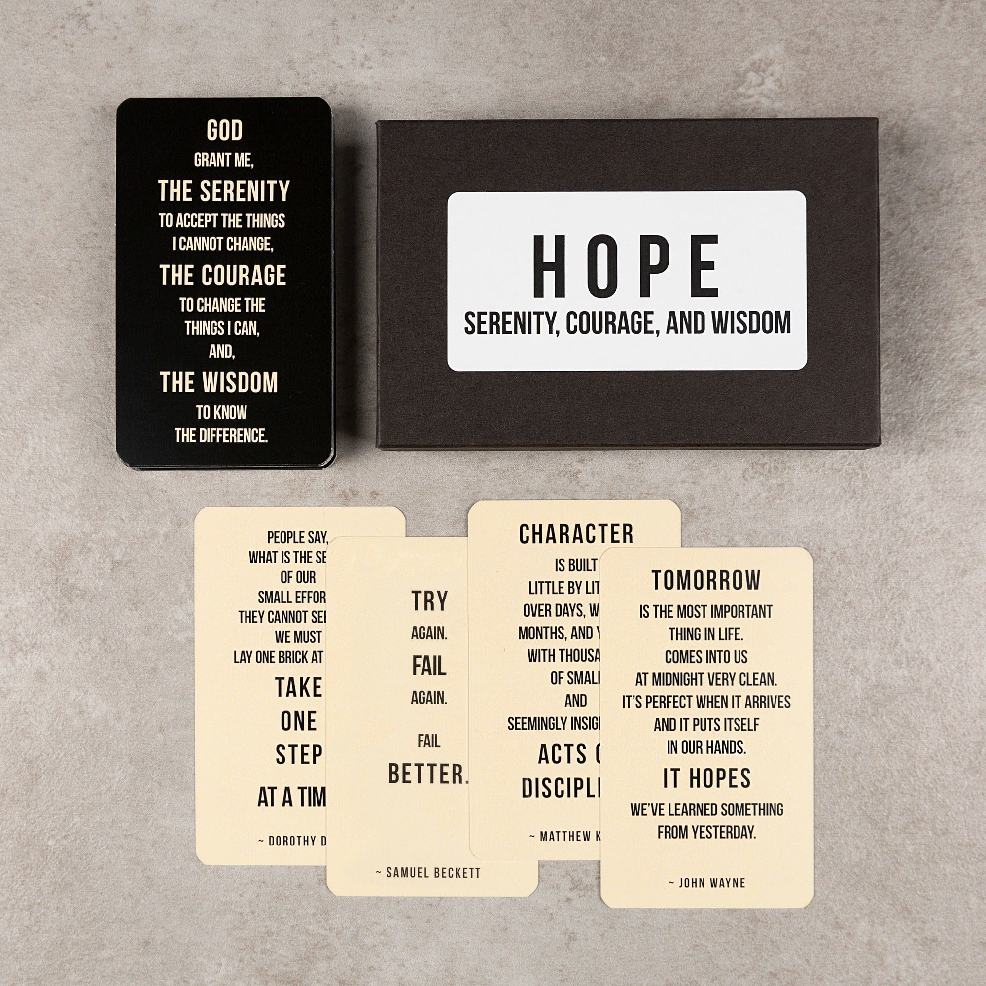 HOPE - Serenity, Courage and Wisdom Card Pack