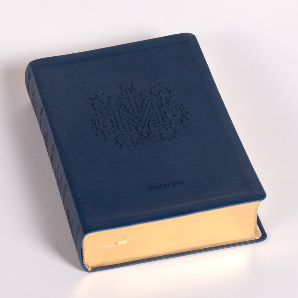 Personalized  Marian Cross Bible