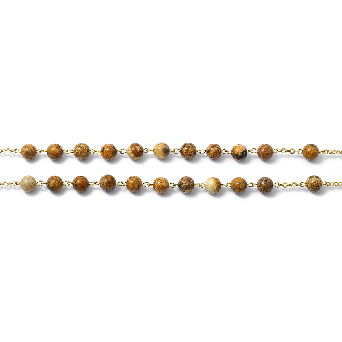 Ghirelli Gold & Jasper St. Joseph Rosary