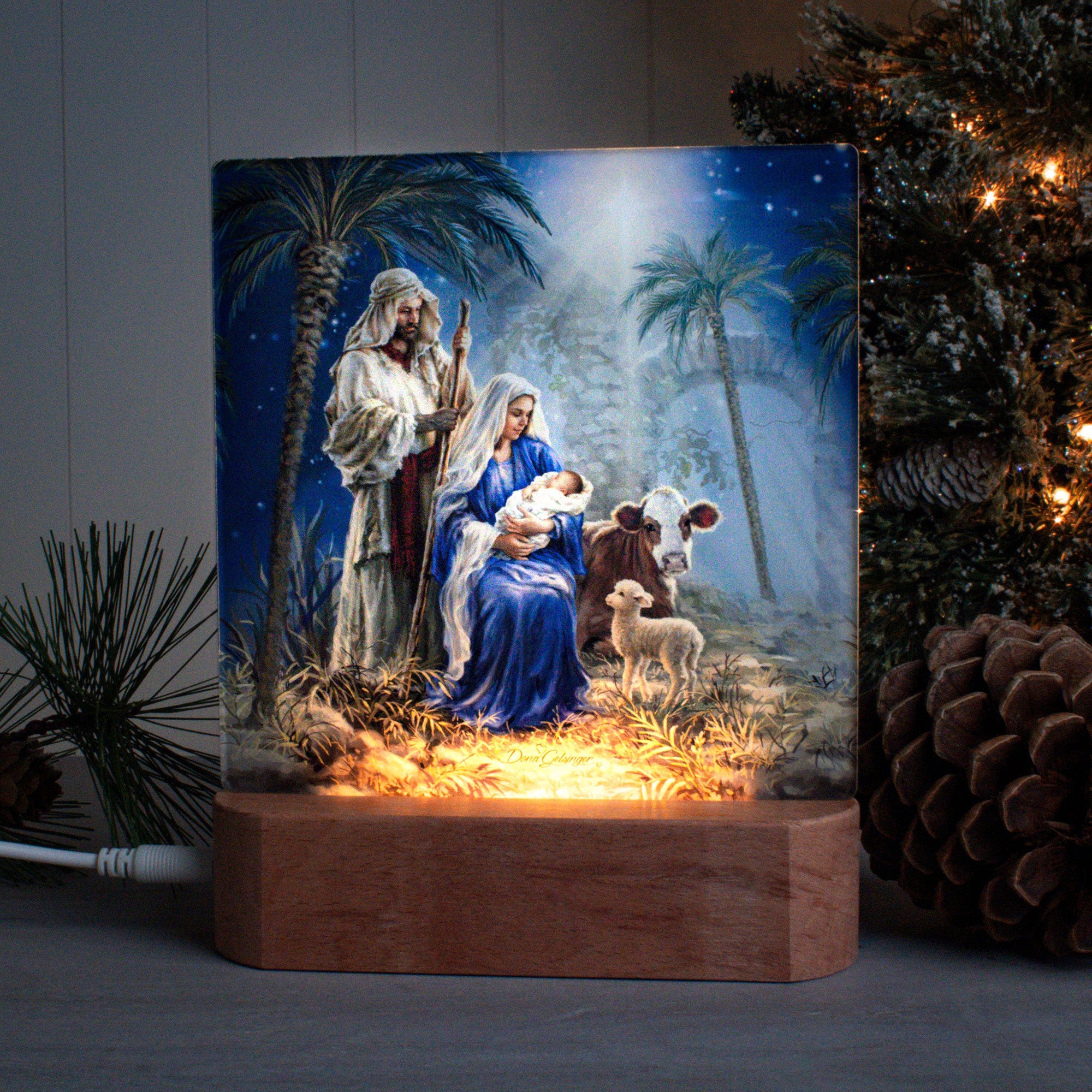Holy Night Tabletop LED Night Light